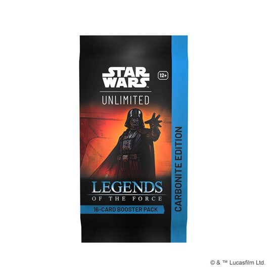 Star Wars: Unlimited Legends of the Force Carbonite Booster Pack