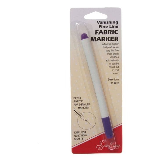 Sew Easy Vanishing Fine Line Fabric Marker