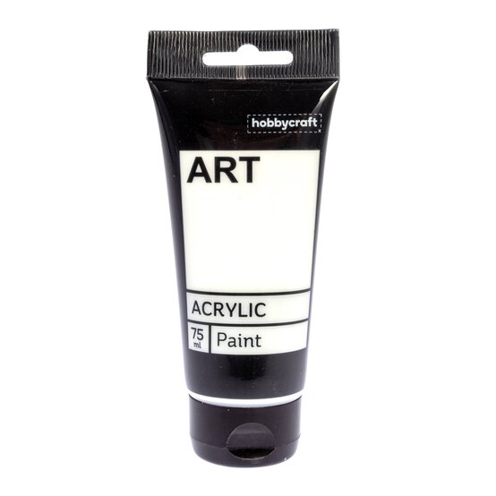 White Art Acrylic Paint 75ml