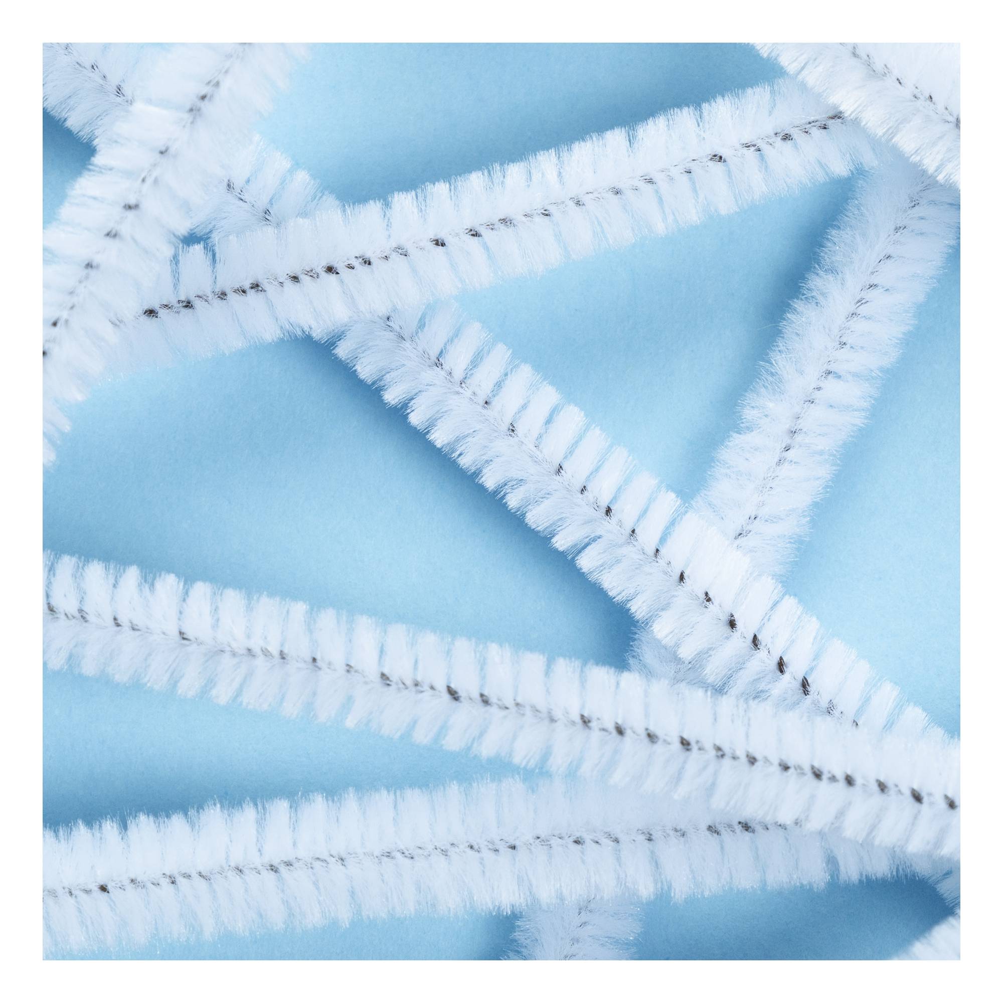 White Pipe Cleaners 100 Pack