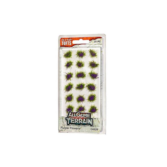 Woodland Scenics Purple Flower Tufts 21 Pieces