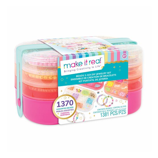 Make It Real Beads 2-Go DIY Jewellery Set