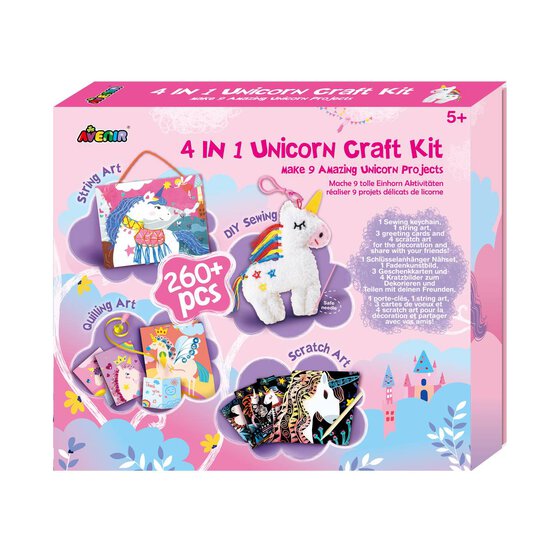 Avenir 4 in 1 Unicorn Activity Kit