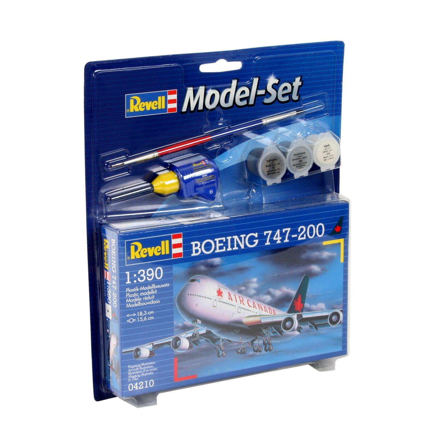 Revell Boeing 747-200 Model Set 1:390
