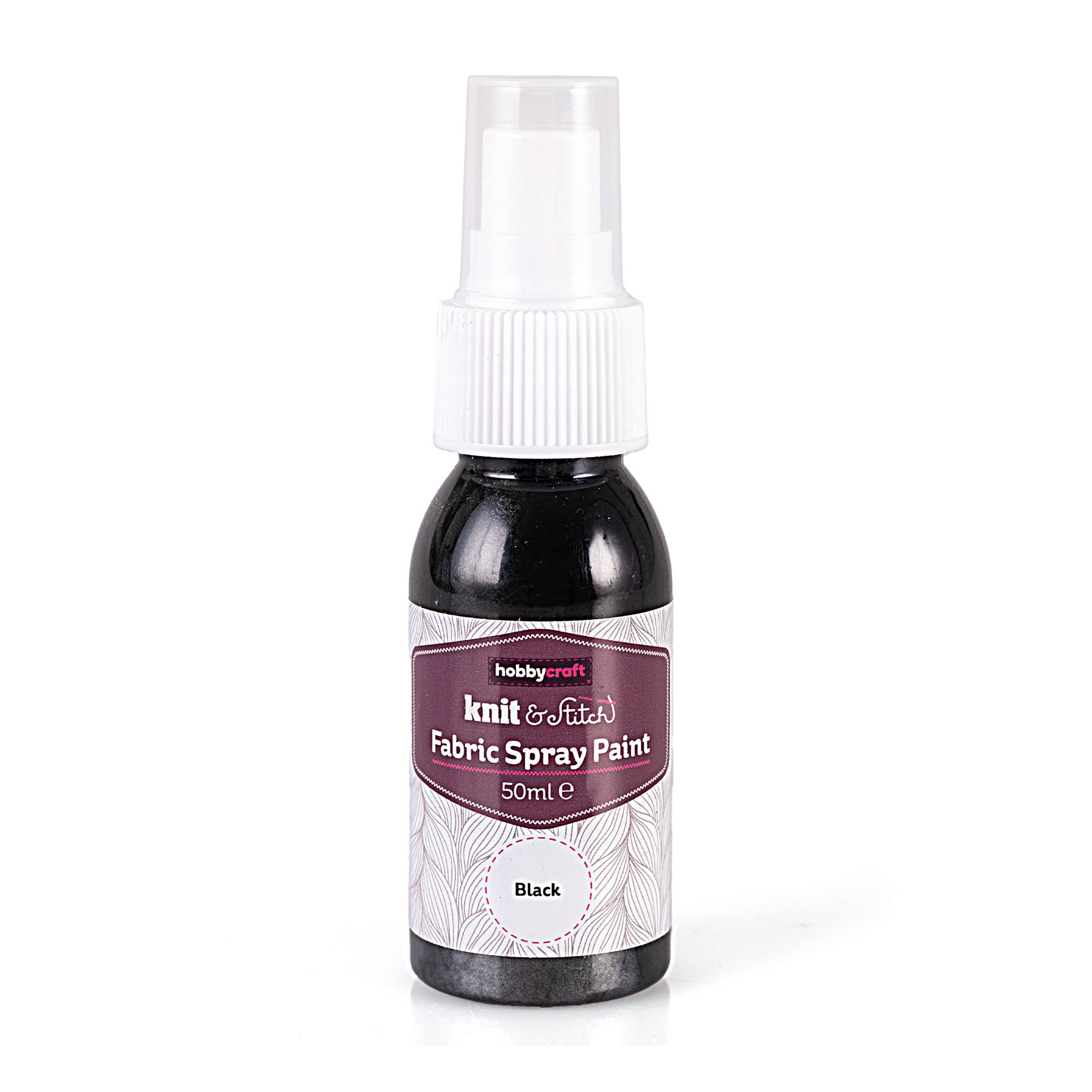 Black Fabric Spray Paint 50ml