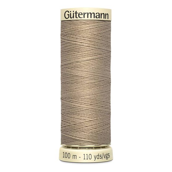 Gutermann Beige Sew All Thread 100m (464)