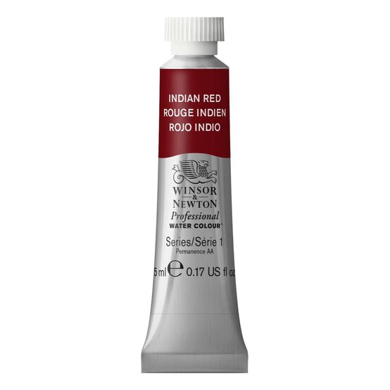 Winsor & Newton Indian Red Professional Watercolour Tube 5ml
