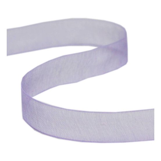Lilac Organdie Ribbon 12mm x 6m