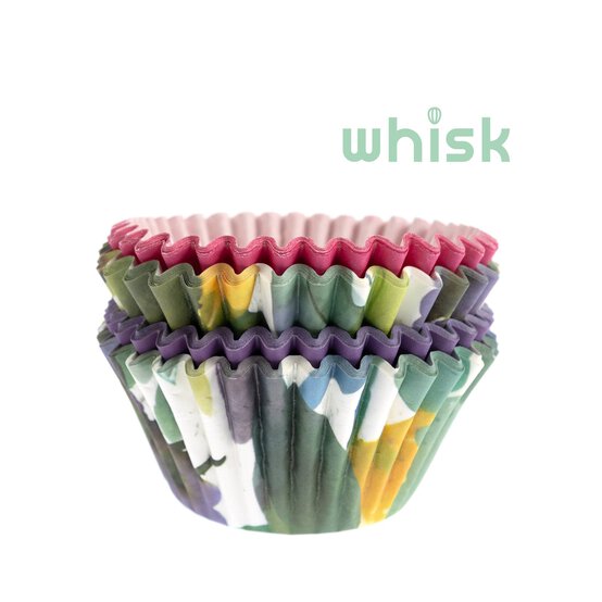 Whisk Watercolour Floral Mix Cupcake Cases 100 Pack