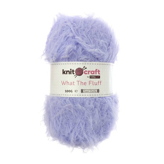 Knitcraft Lilac What the Fluff 100g