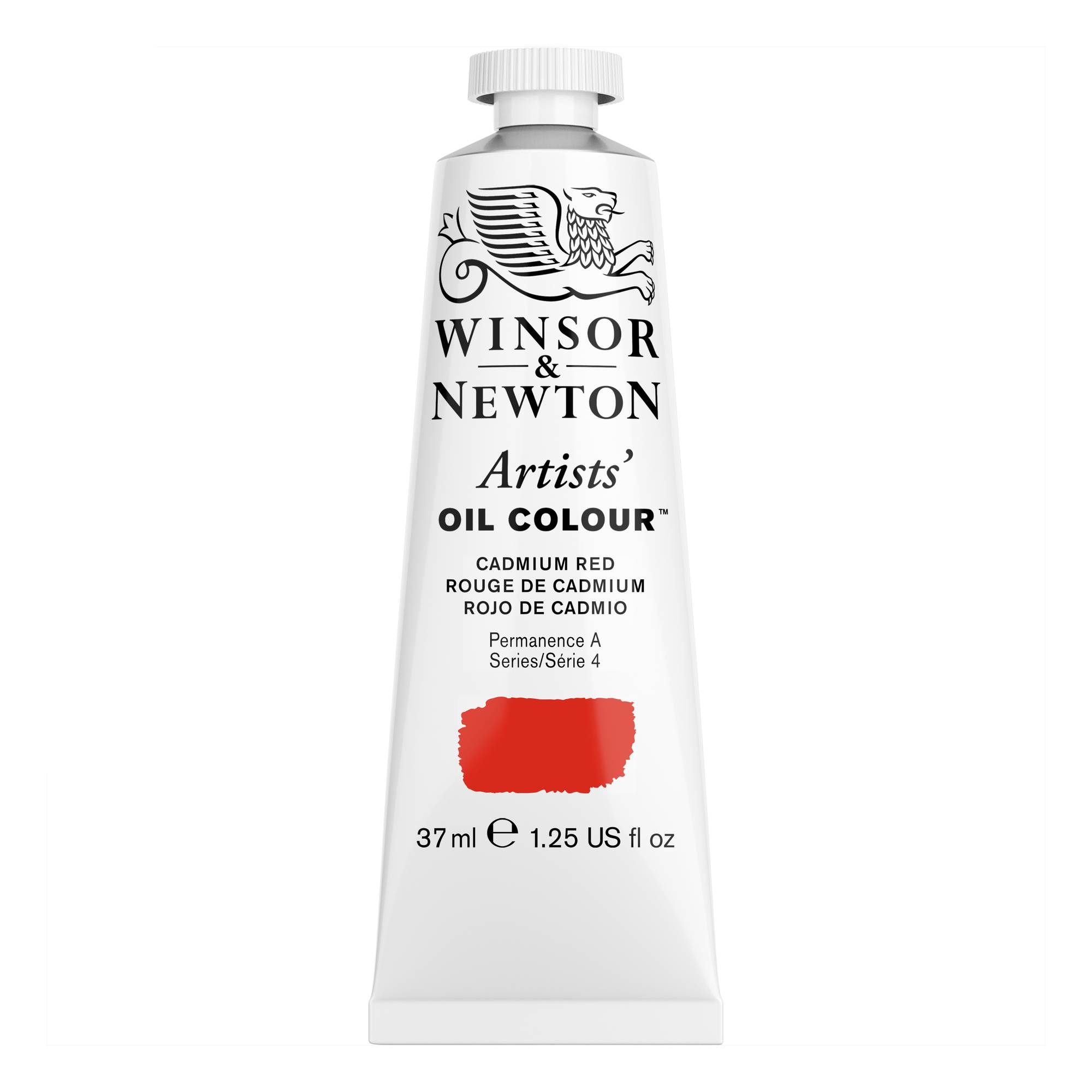 Winsor and Newton Artists Oil Colour Cadmium Red 37ml