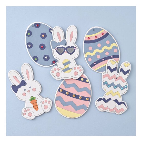 Easter Colour-in Canvas Kit 6 Pack