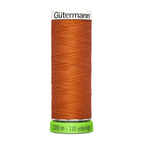 Gutermann Orange Sew All Recycled rPET Thread 100m (982)