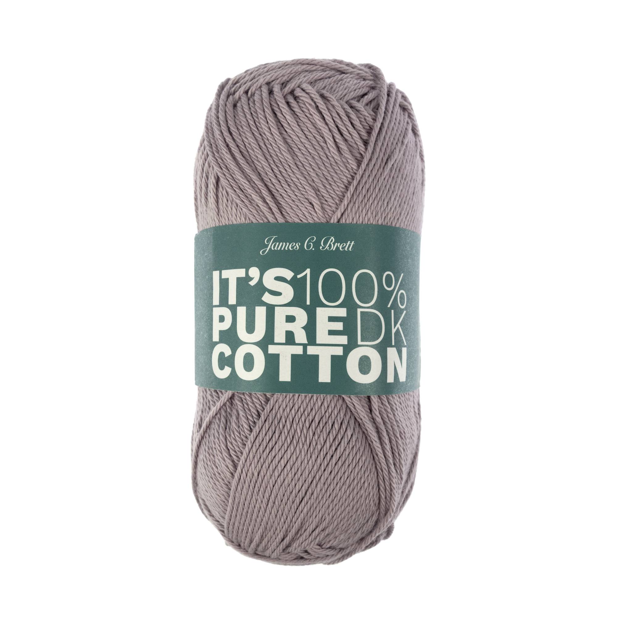 James C Brett Mauve Lustre It’s Pure Cotton Yarn 100g