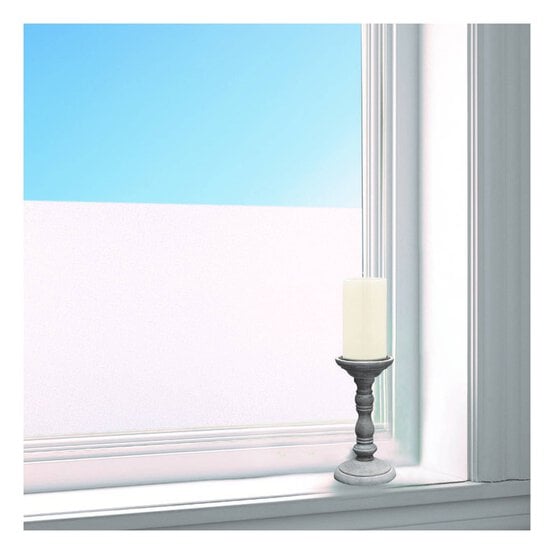 Fablon Frost Static Cling Self-Adhesive Window Film 67.5cm x 1.5m