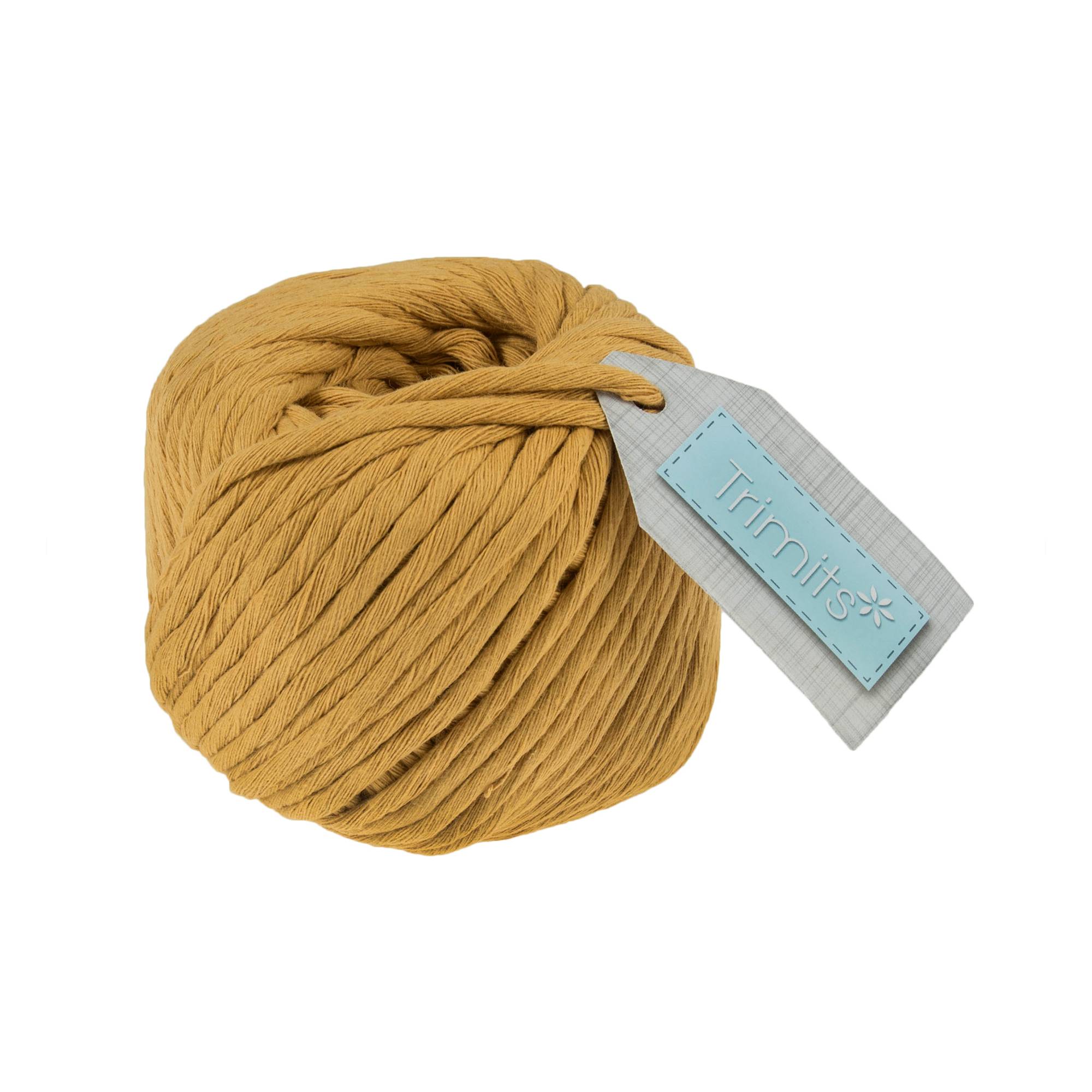 Trimits Mustard Macram&eacute; Cord 4mm x 50m