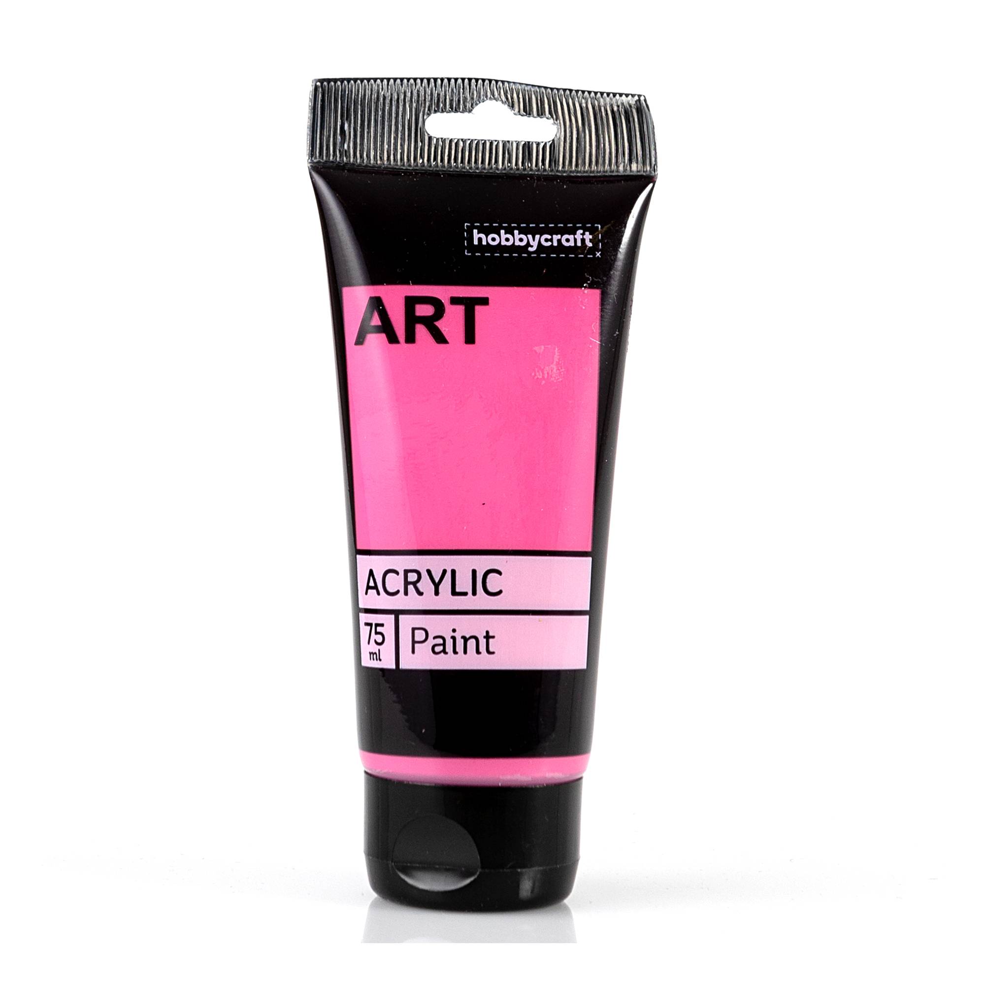 Fuchsia Art Acrylic Paint 75ml