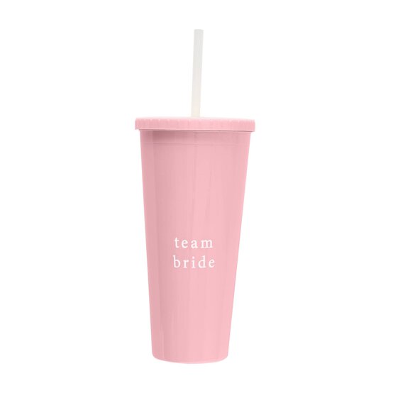 Ginger Ray Pink Reusable Team Bride Hen Party Cup