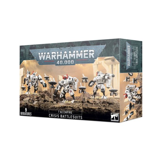 Warhammer 40,000 T’au Empire Crisis Battlesuits