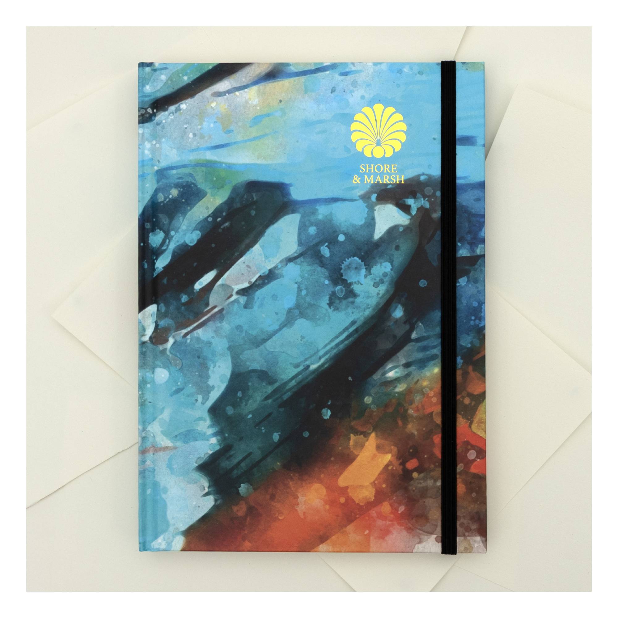 Shore & Marsh Full Cover Hardback Portrait Sketchbook A5 48 Sheets