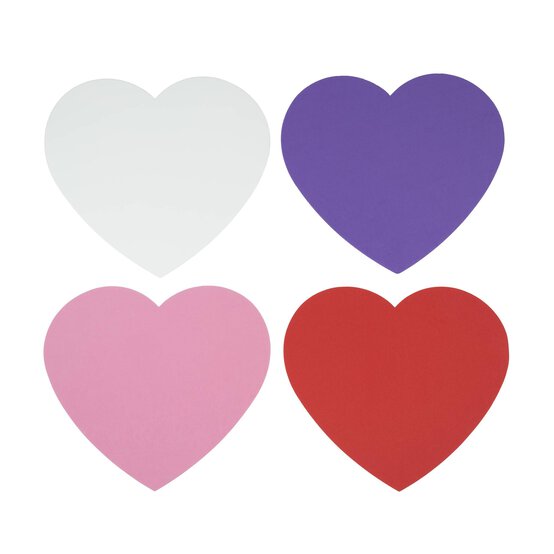 Heart Foam Sheets 4 Pack