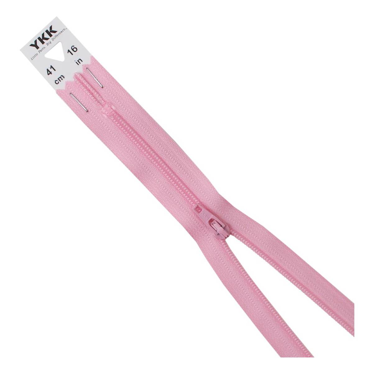 YKK Pink Dress and Skirt Zip 41cm