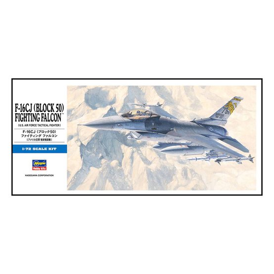 Hasegawa F-16CJ Block 50 Fighting Falcon Model Kit 1:72