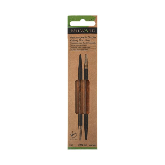 Milward 3mm Circular Interchangeable Knitting Needles