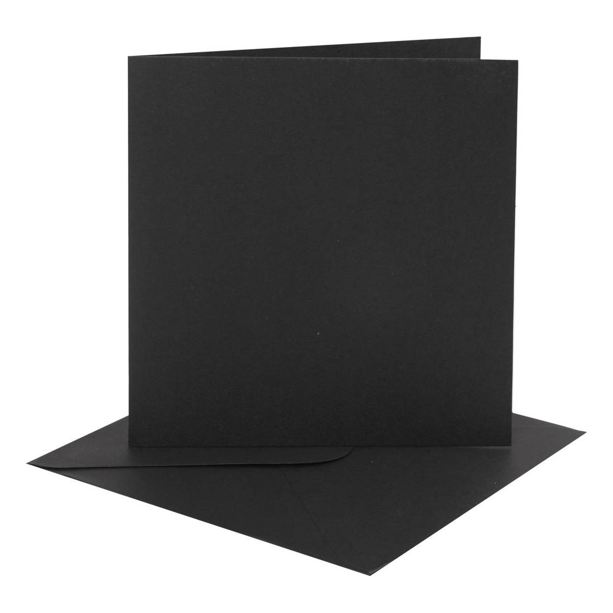 Black Cards6 x 6 Inches 4 Pack