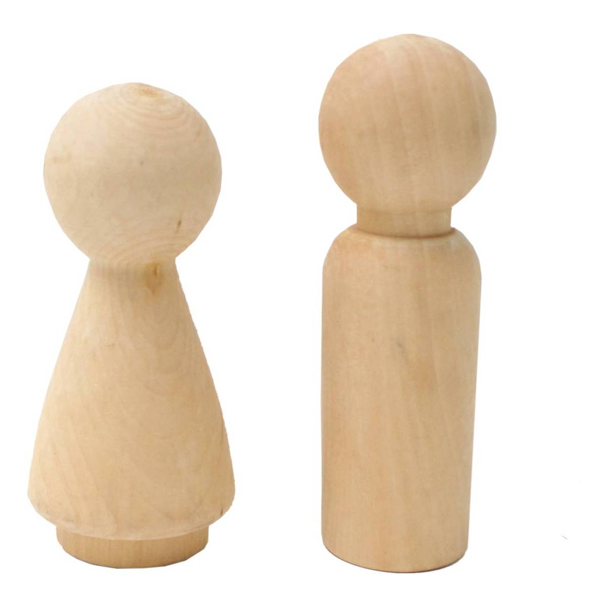 Decorate Your Own Wooden Figures 2 Pack