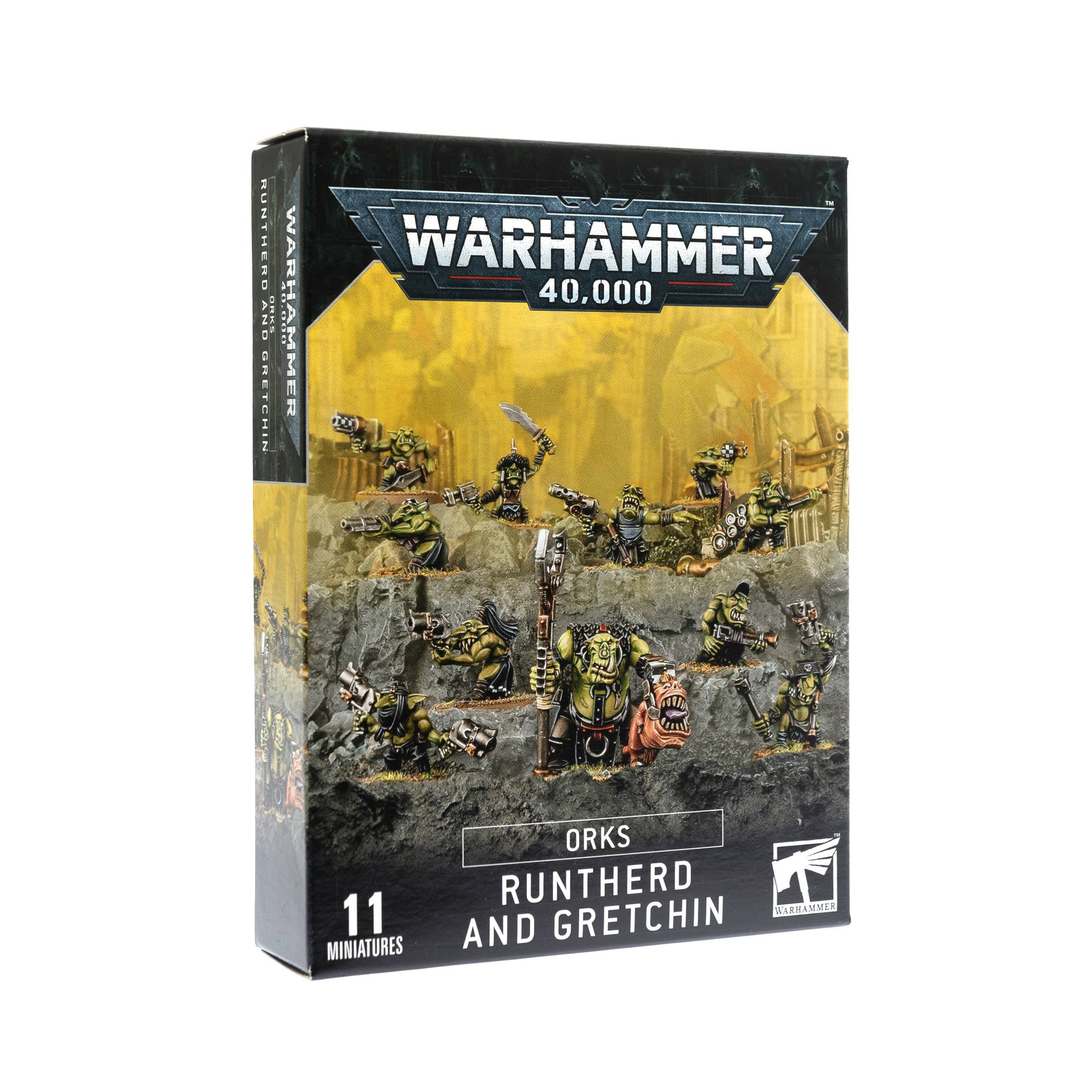 Warhammer 40,000 Orks Runtherd and Gretchin