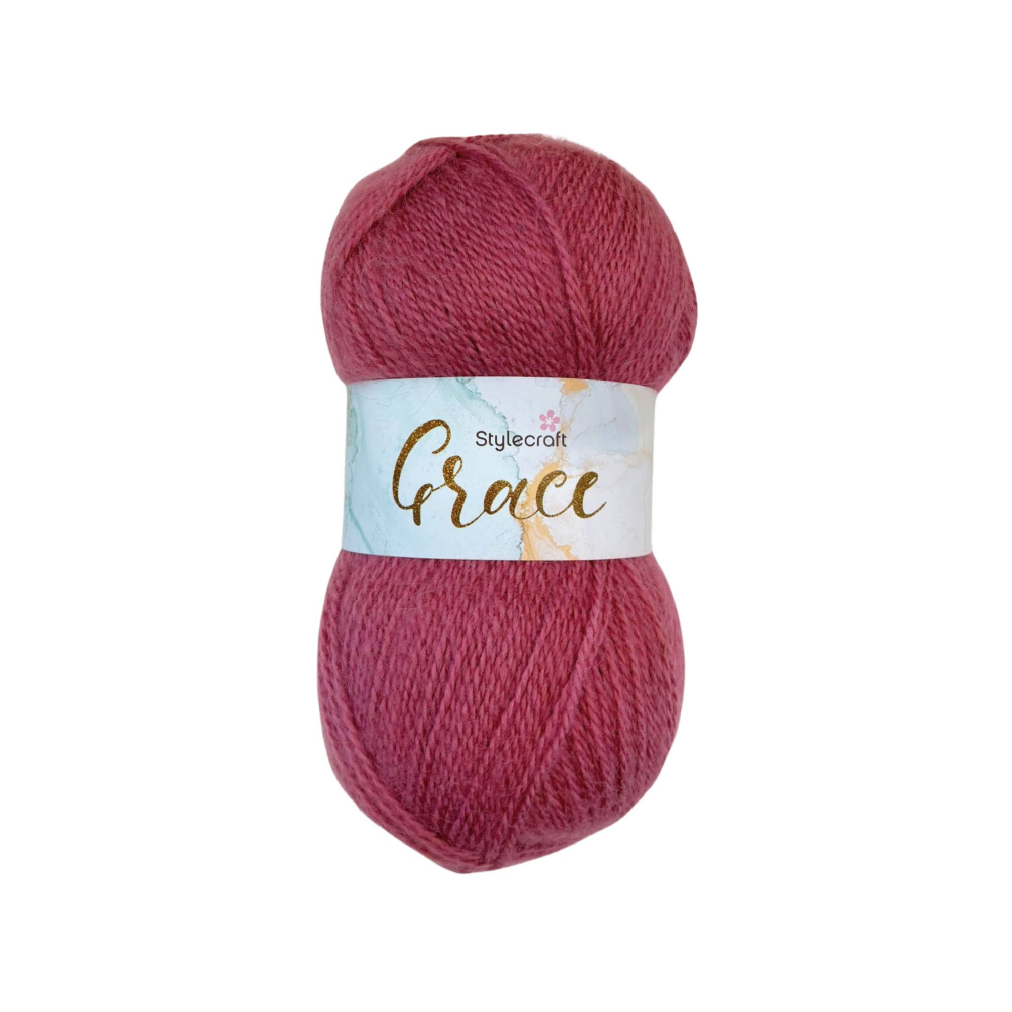 Stylecraft Old Rose Grace Aran 100g