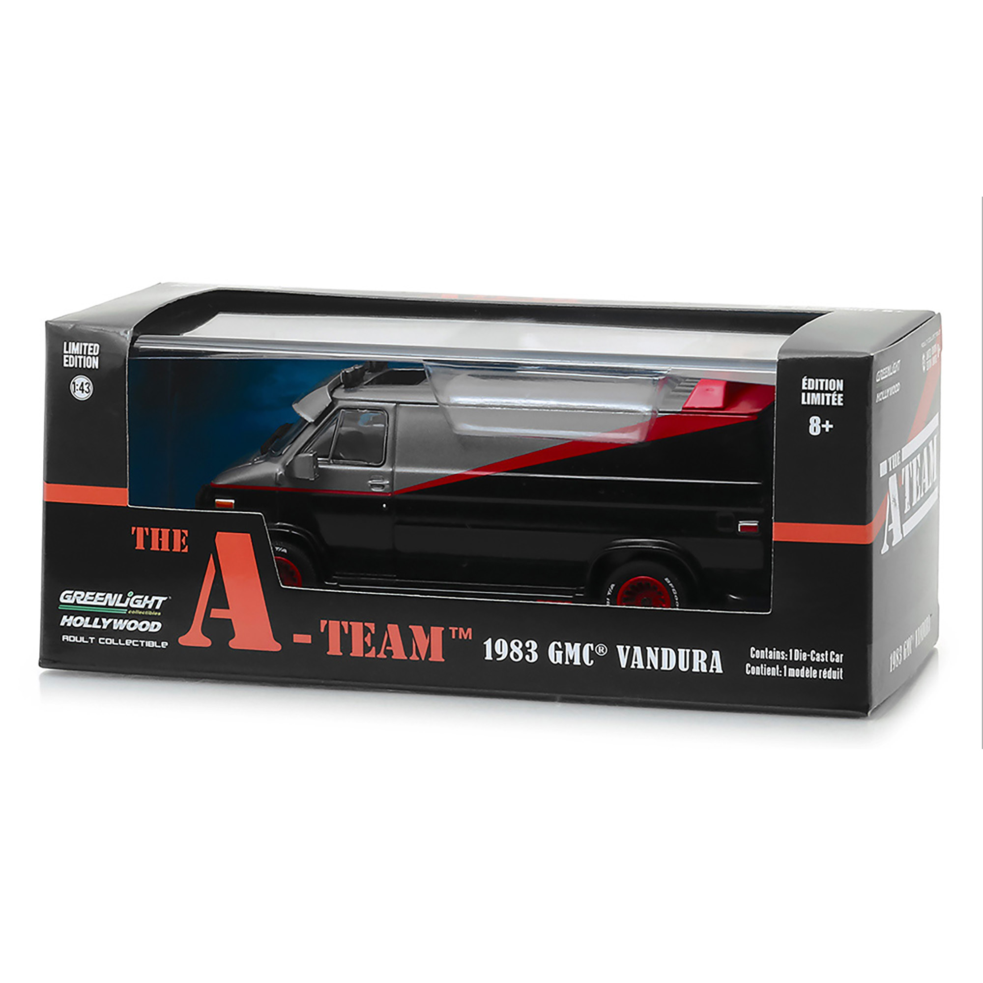 The A Team 1983 GMC Vandura Diecast Model 1:24