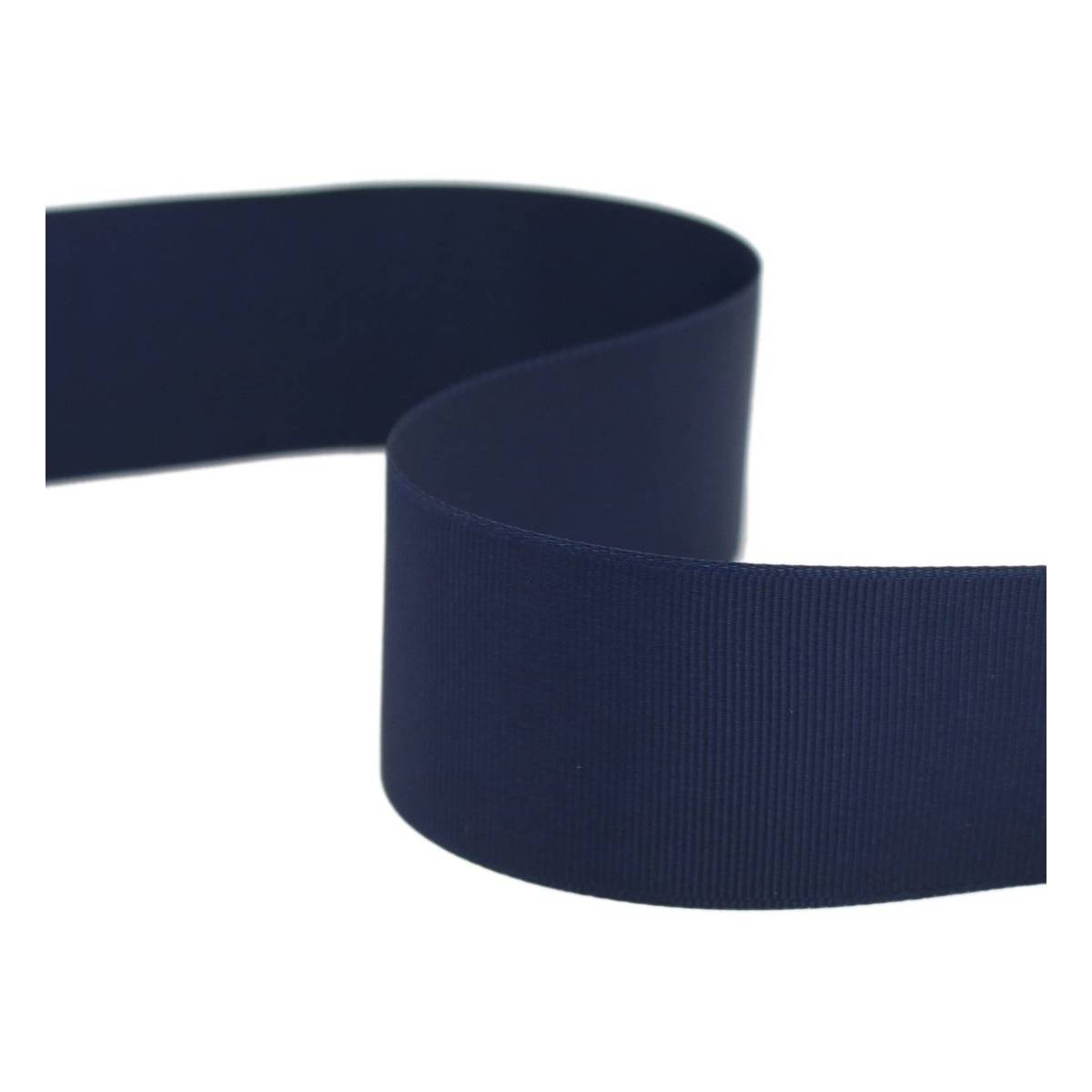 Navy Blue Grosgrain Ribbon 38mm x 5m