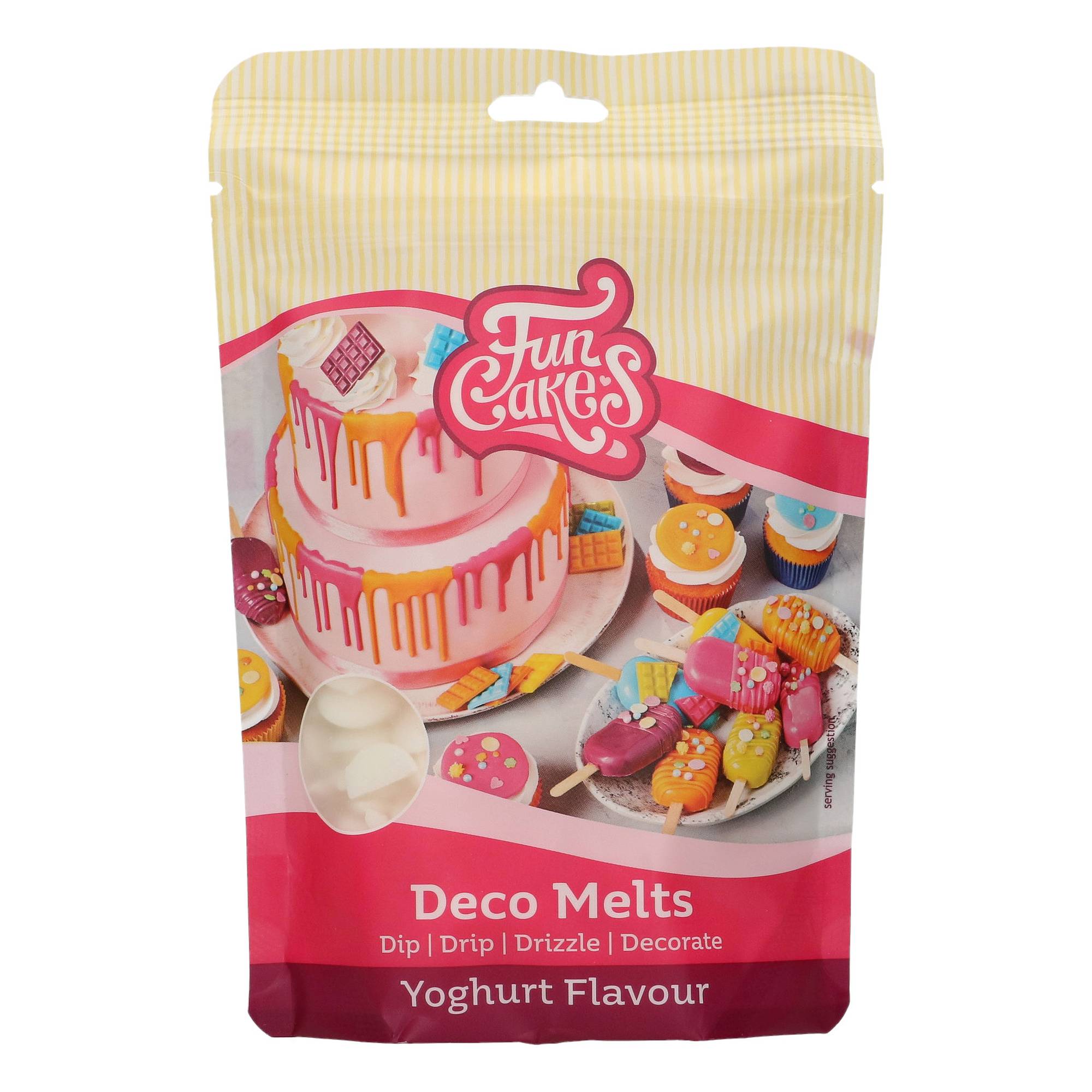 Funcakes Yoghurt Flavour Deco Melts 250g