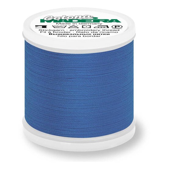 Madeira Blue Cotona 30 Thread 200m (580)