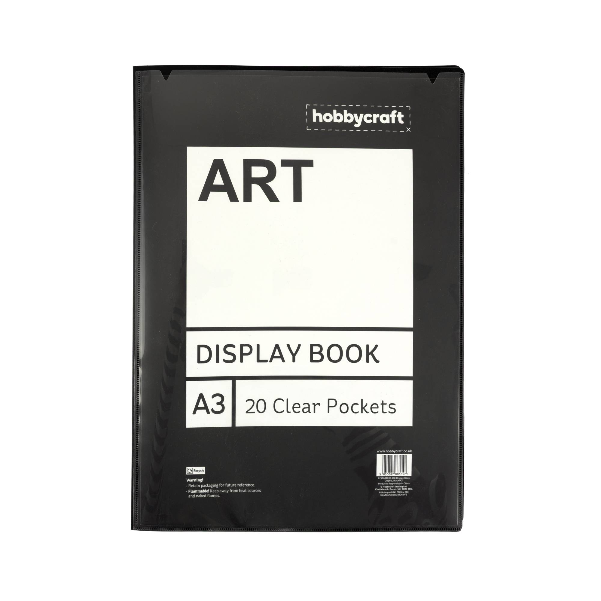 Portrait Display Book A3