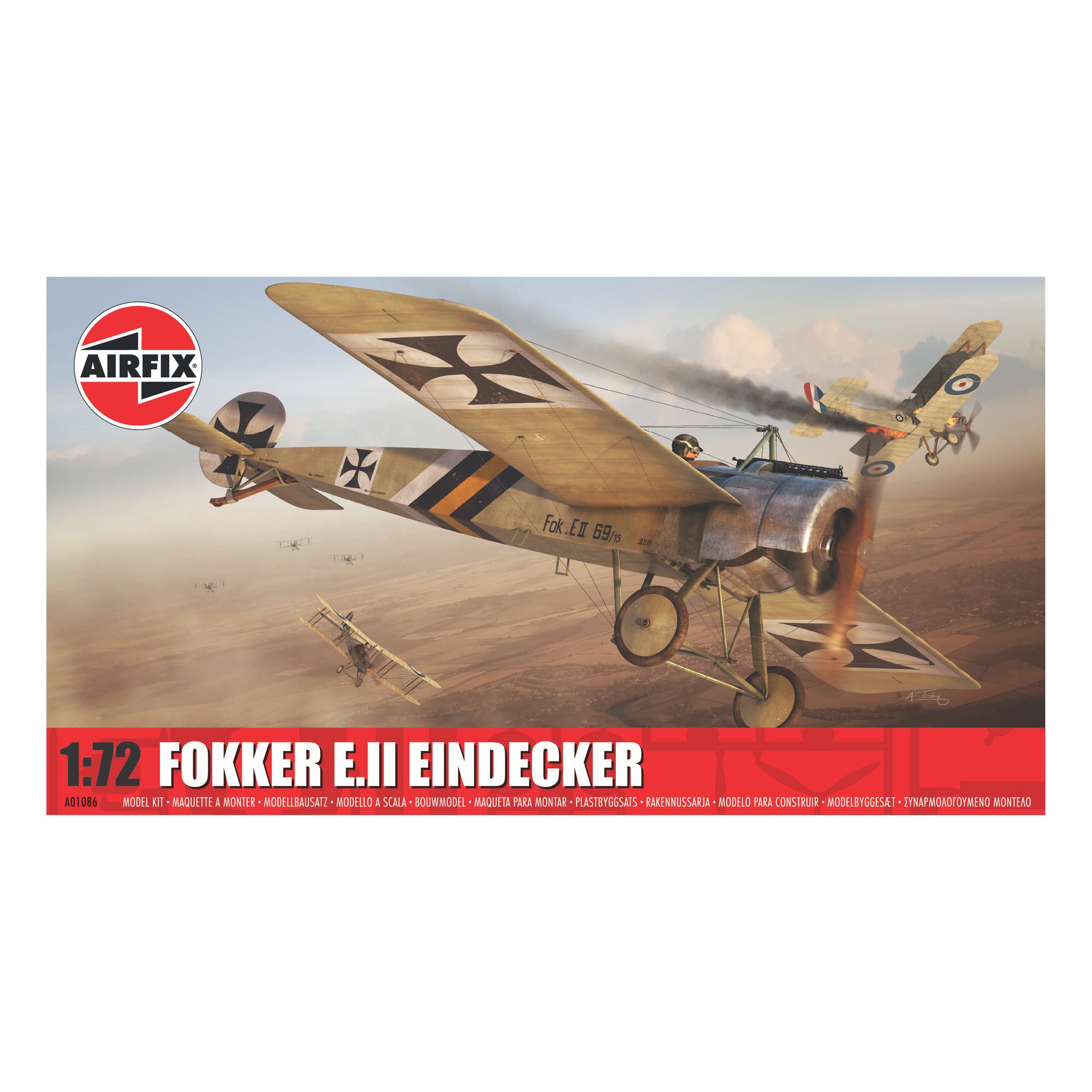 Airfix Fokker E.II Eindecker Model Kit 1:72