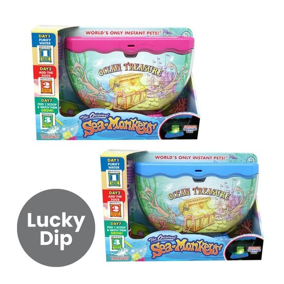 Assorted Sea-Monkeys Ocean Treasure Tank