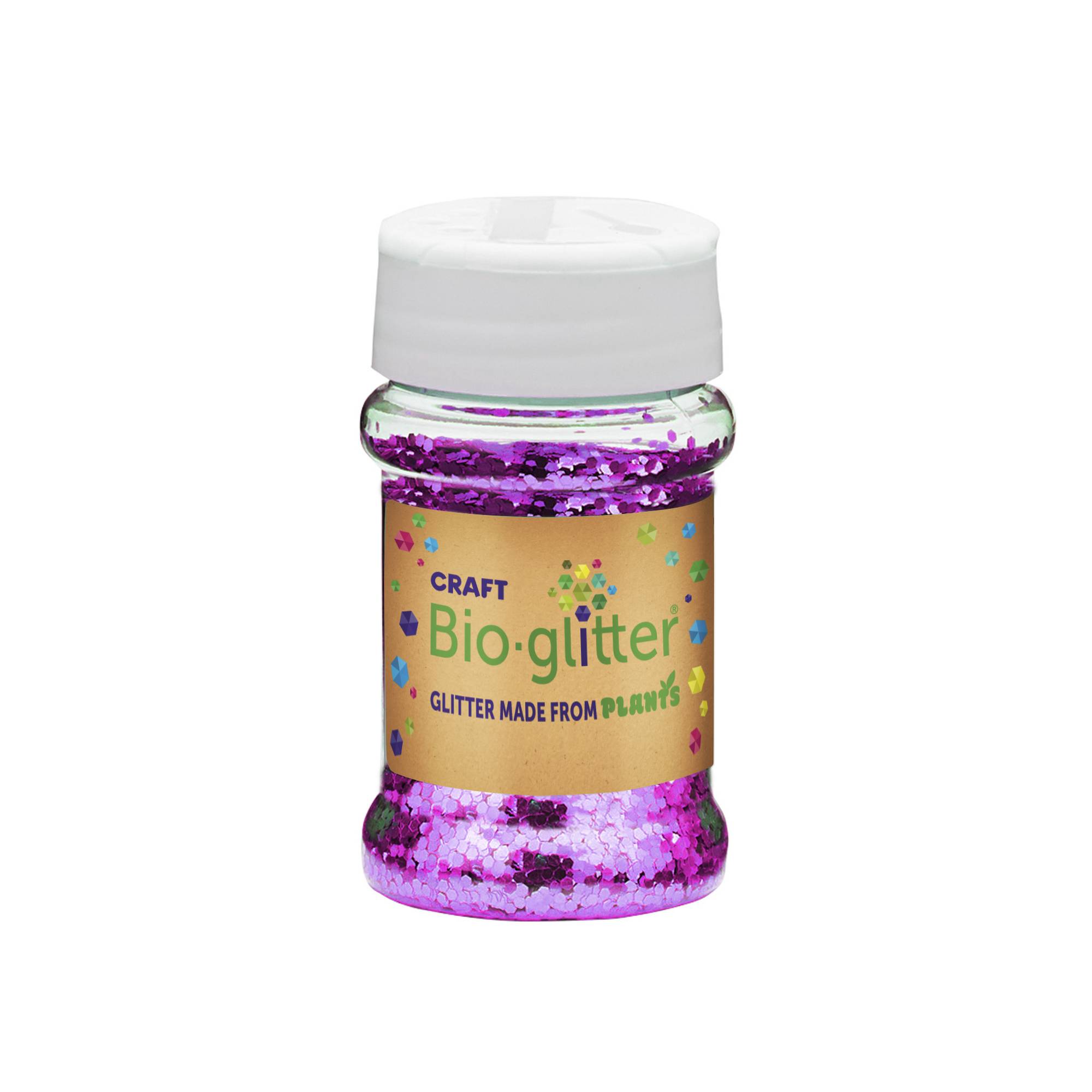 Purple Craft Bioglitter Shaker 40g