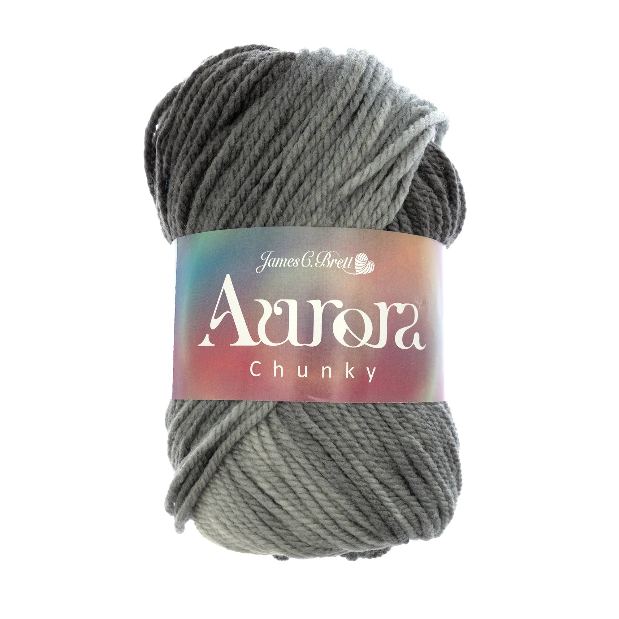 James C Brett Silver Ore Aurora Chunky Yarn 100g