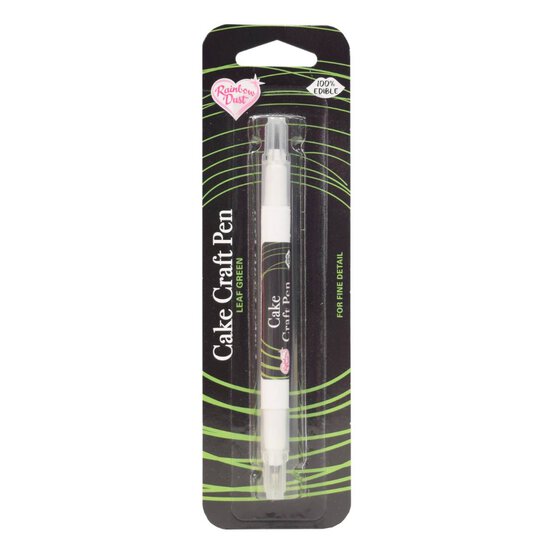 Rainbow Dust Leaf Green Double-Ended Edible Food Pen