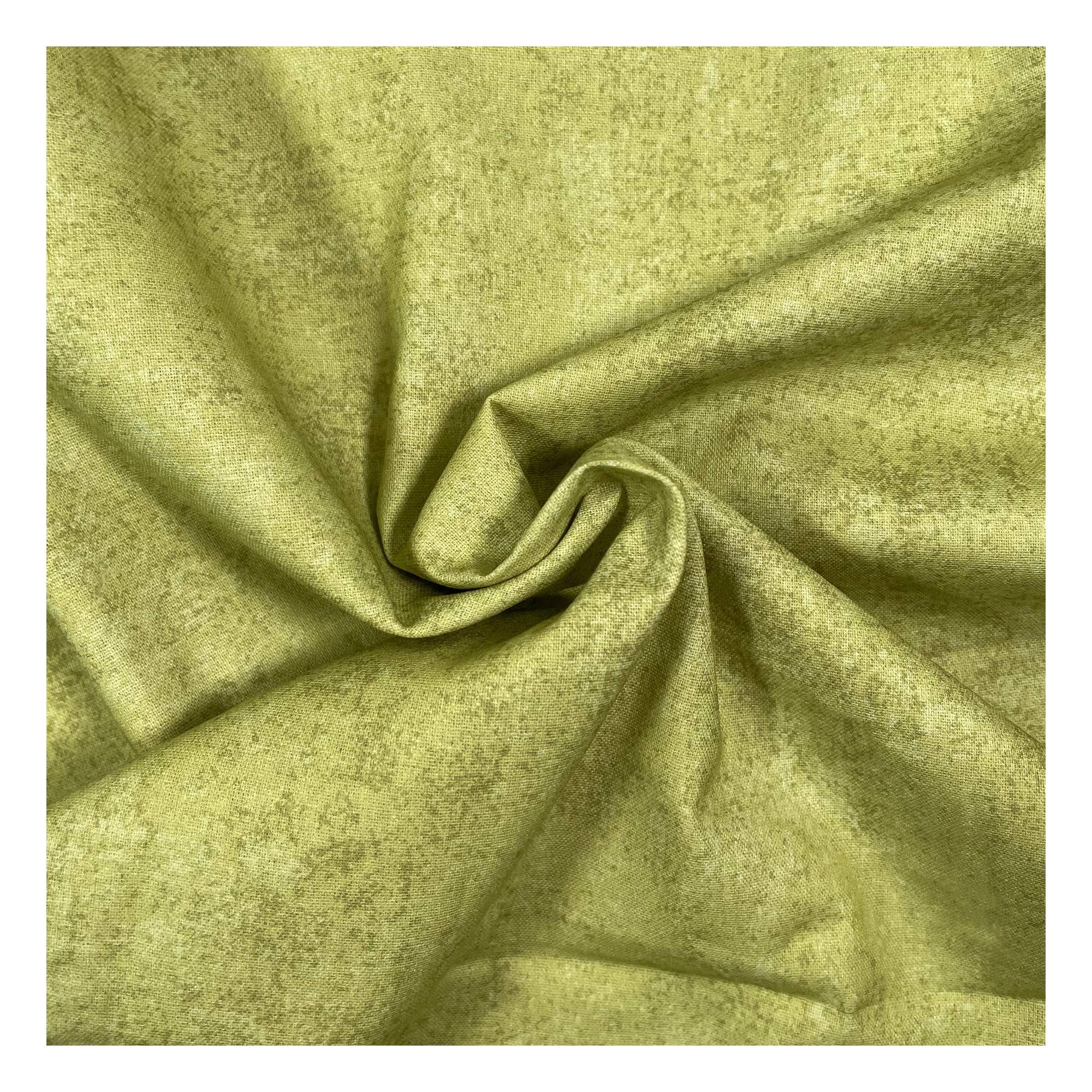Light Green Cotton Textured Blender Fabric by the Metre