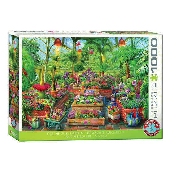 Eurographics Greenhouse Garden Jigsaw Puzzle 1000 Pieces