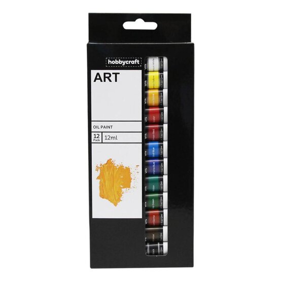 Oil Paints 12ml 12 Pack
