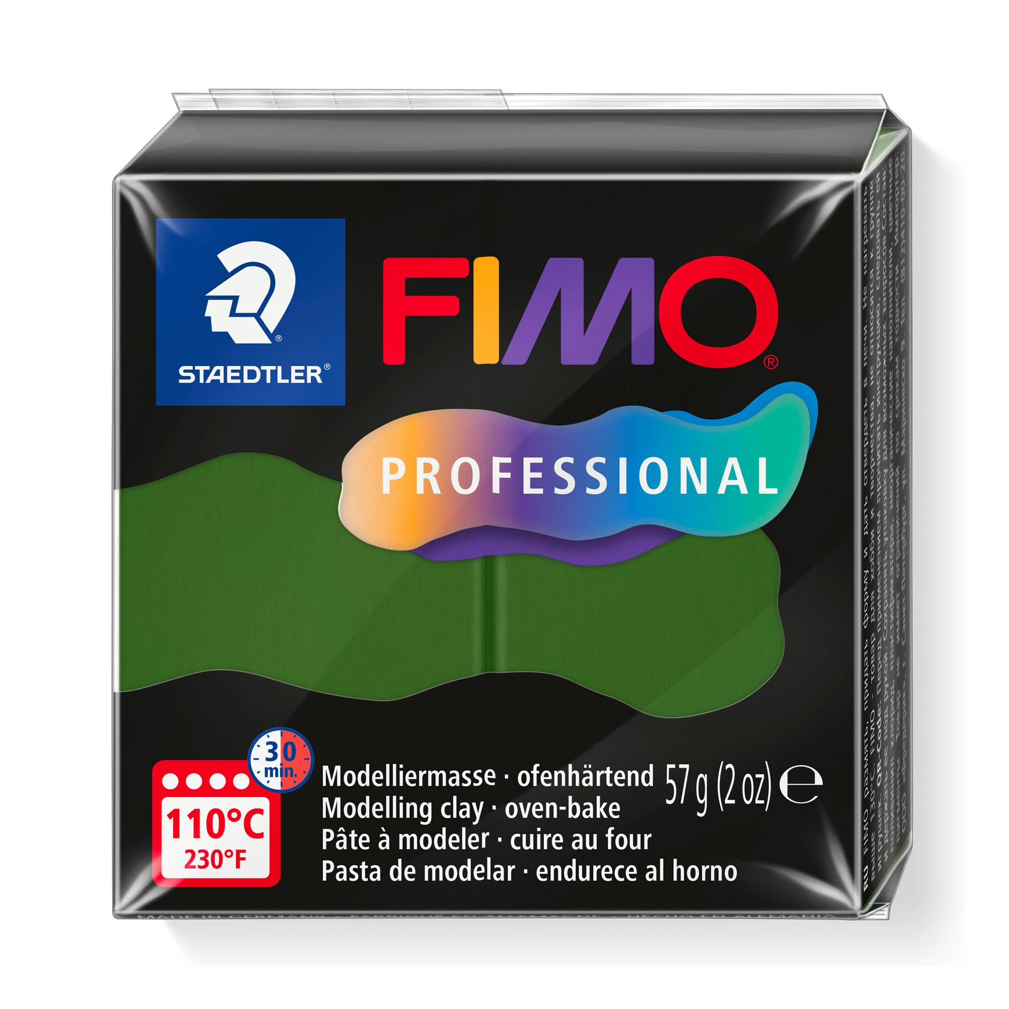 Fimo Professional Leaf Green Modelling Clay 57g