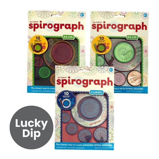 Assorted Spirograph Envelope 10 Pieces