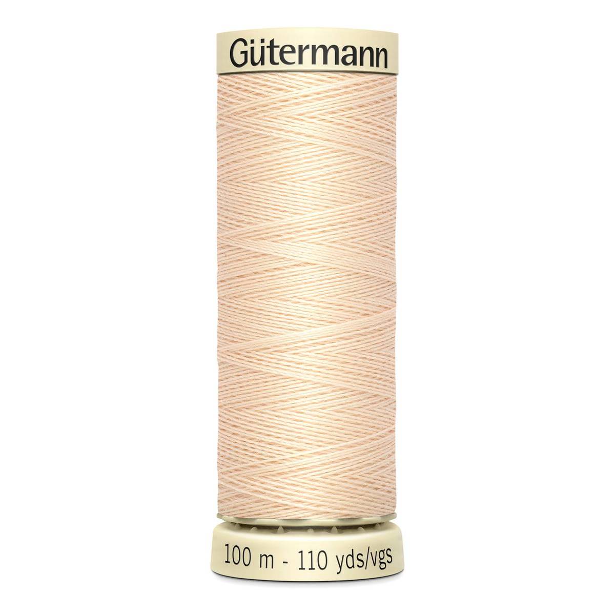 Gutermann Cream Sew All Thread 100m (5)