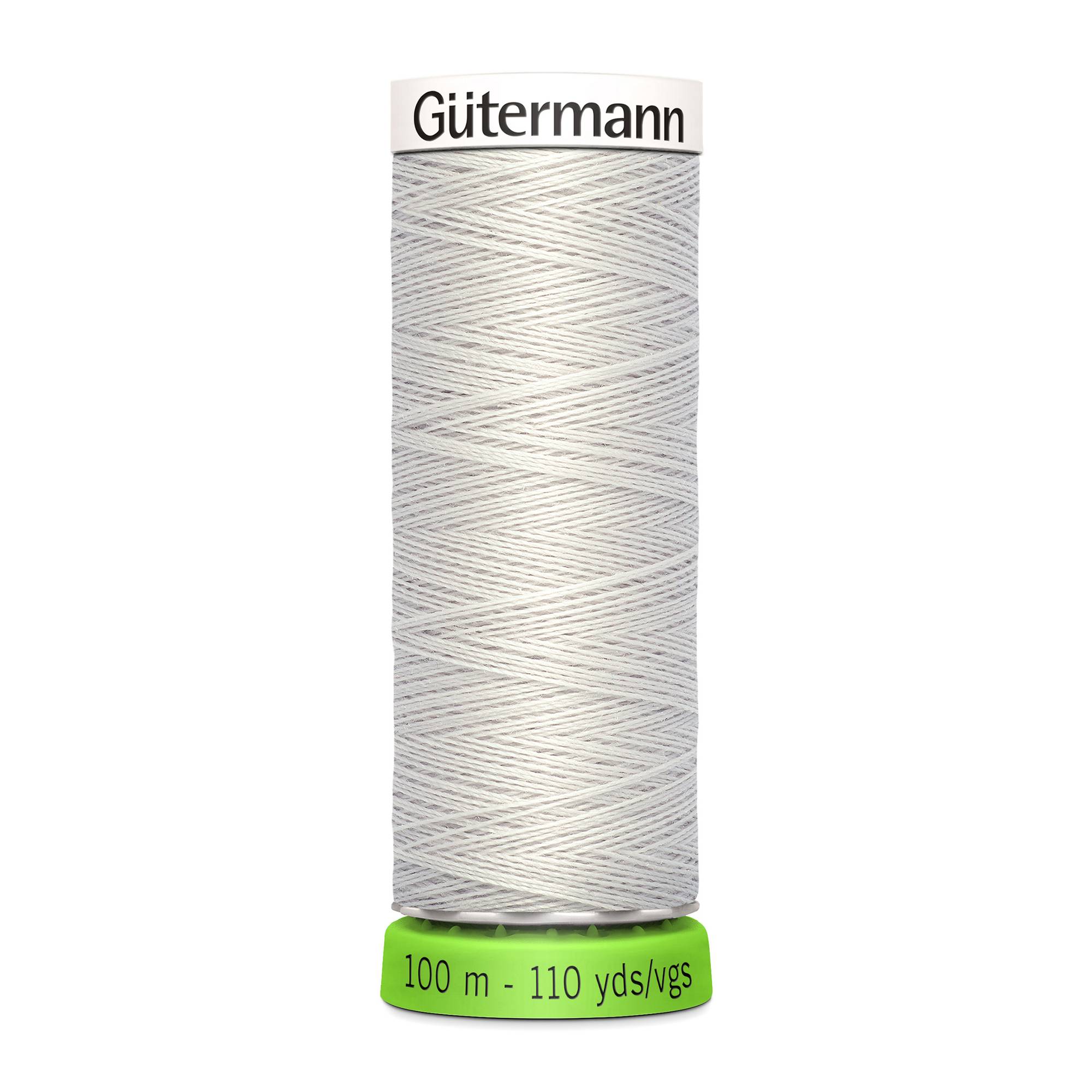 Gutermann Pale Grey Sew All Recycled rPET Thread 100m (8)
