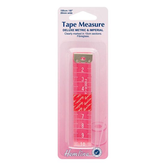Hemline Deluxe Tape Measure 150cm